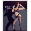Cottelli - Stockings with Hip Straps S-L